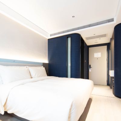 高級大床房-深睡pro+小冰箱+全屋智能 杭州西湖湖濱浣紗路輕居飯店優惠