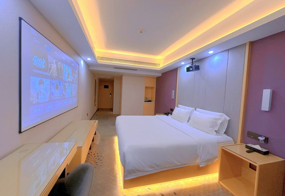 Deluxe Video Queen Room