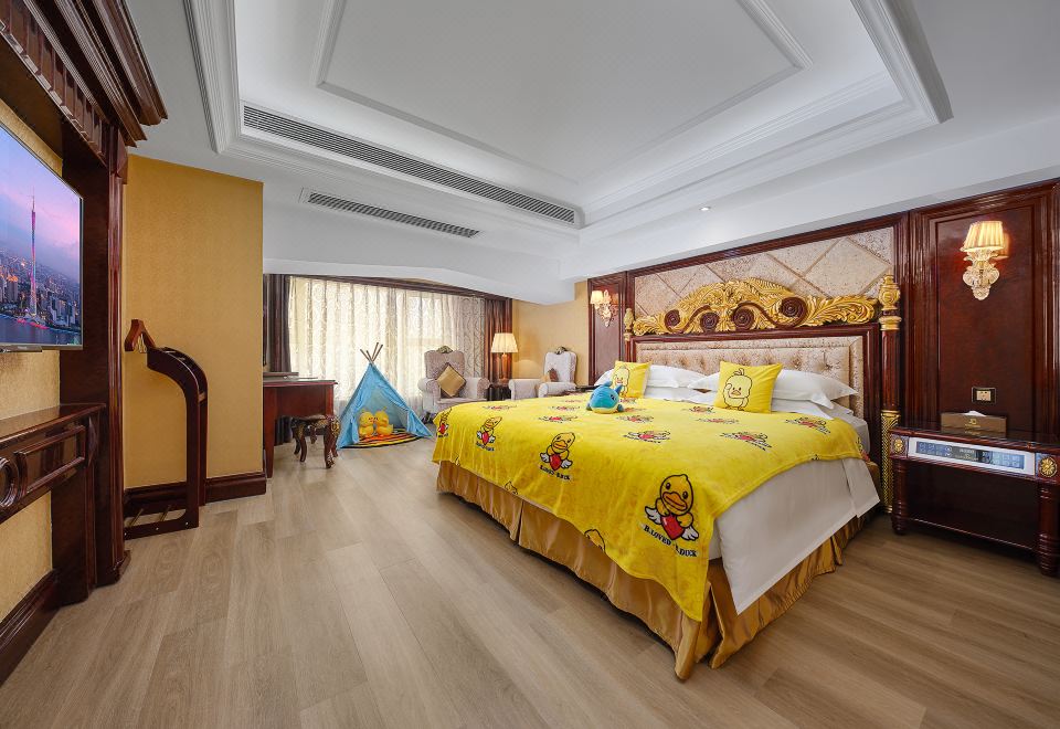 萌娃爱住大床房「其乐融融+肆意纵享超大床位」