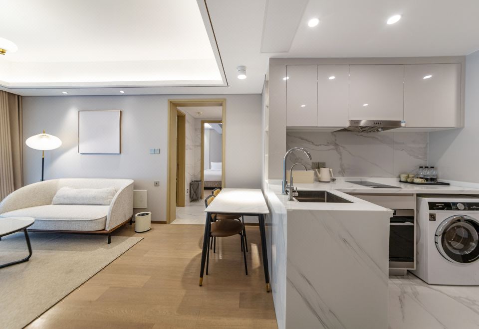 攬秀·一居雙床房丨智能馬桶丨金可兒床墊