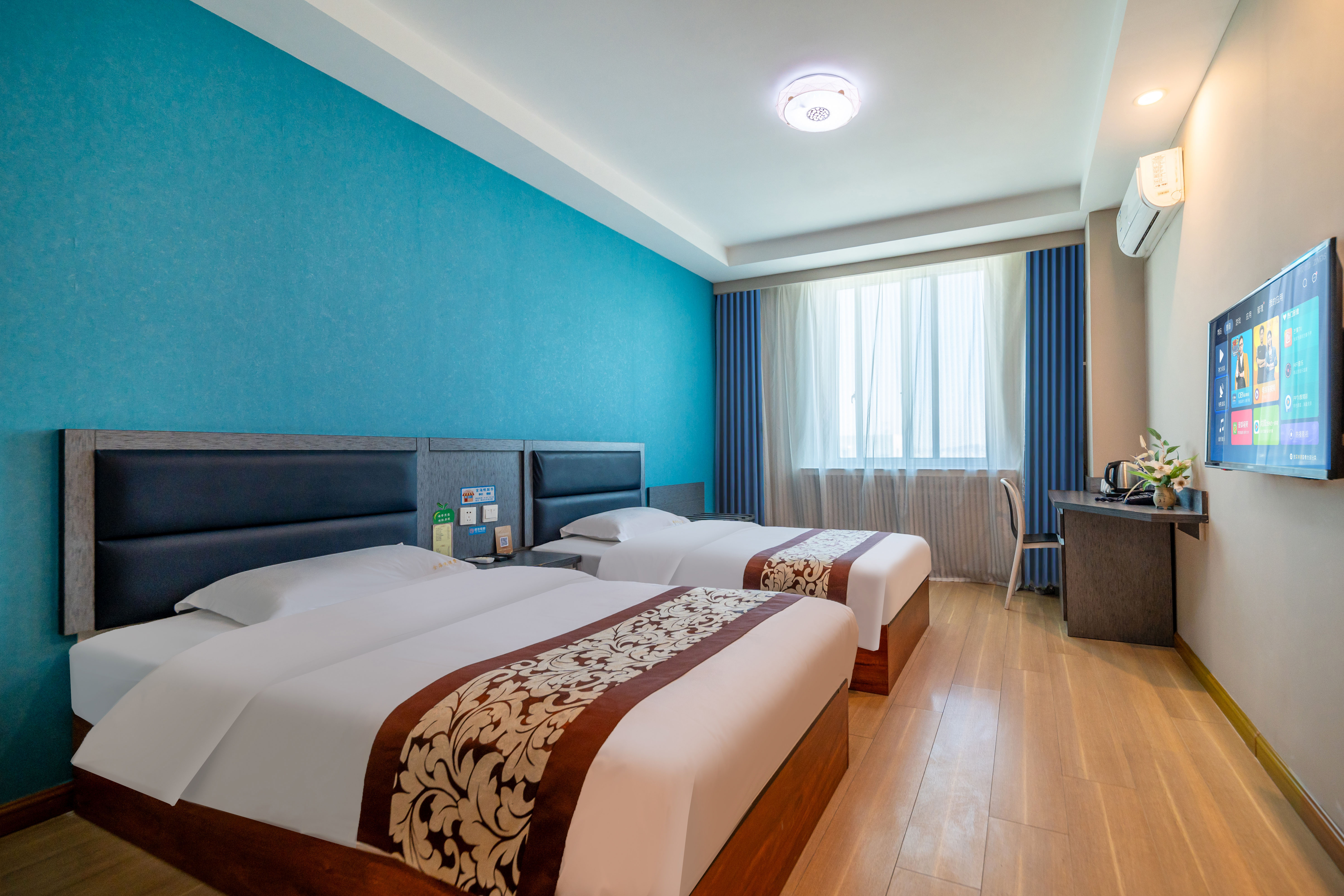 悦享·商务双床房|零压床品|独立空调