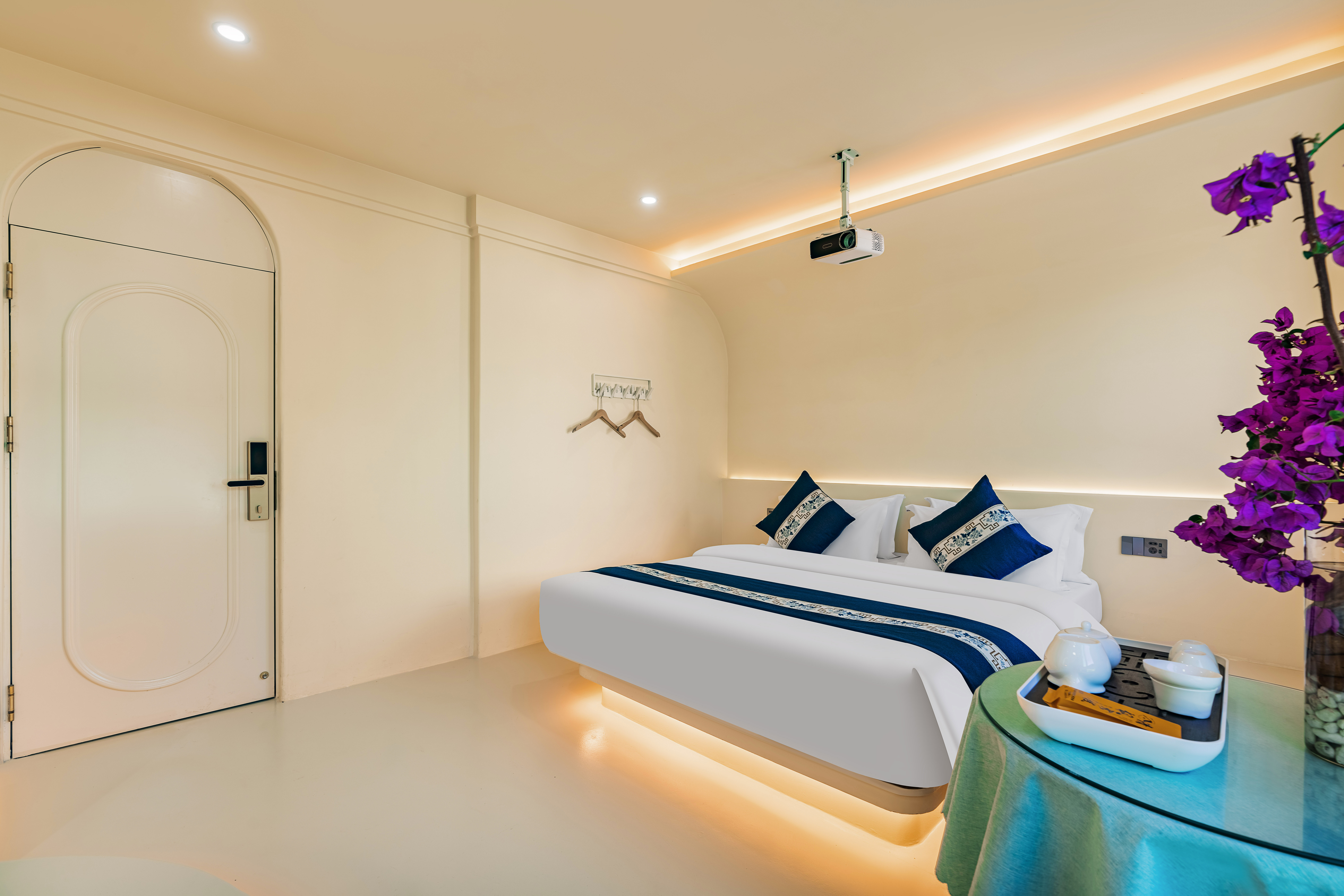 冰岛梦境别墅大床房[100寸1080P投影+智能马桶]