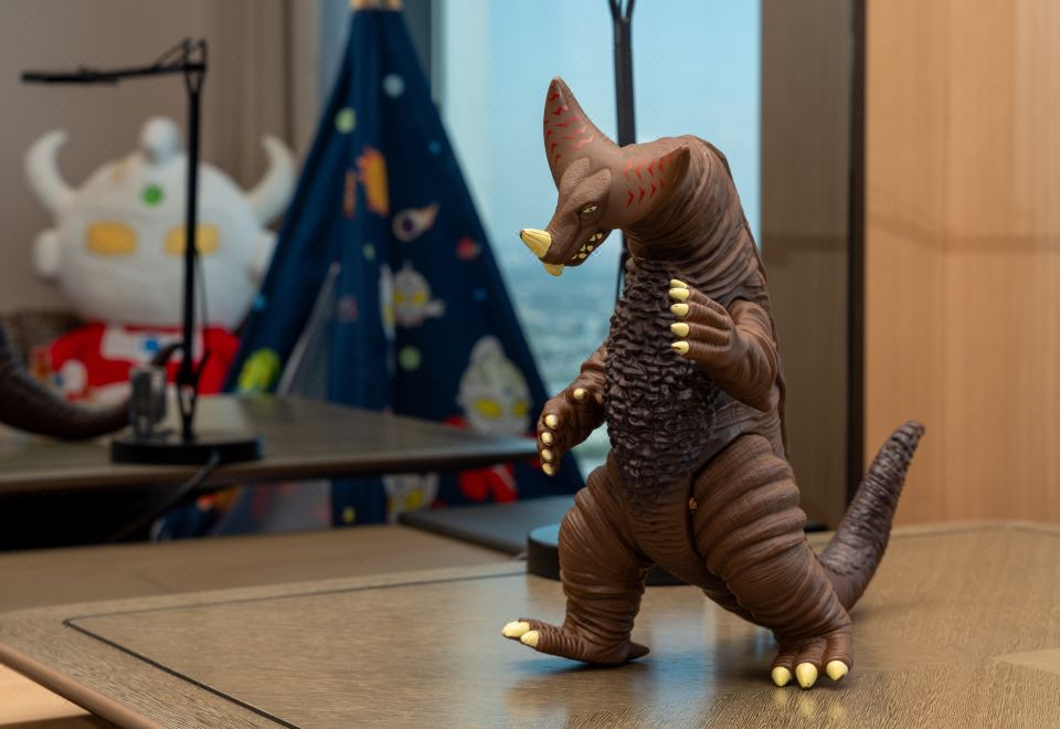 奥特曼主题双床 | 高空180度城景 +童趣帐篷+玩偶