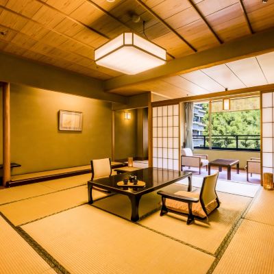 【禁煙】スタンダード和室 内風呂あり(緑水苑・ガーデンビュー) 湯快リゾート 三朝温泉 斉木別館〈会席タイプ〉 クーポン