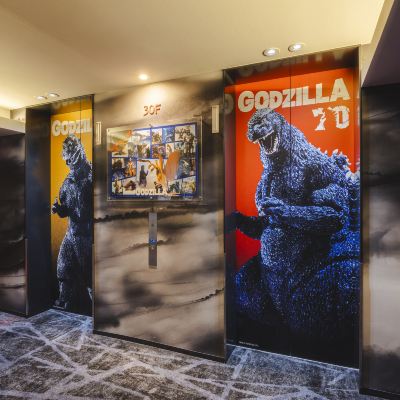 頂樓（哥斯拉樓層）禁煙雙床房 格拉斯麗新宿酒店優惠