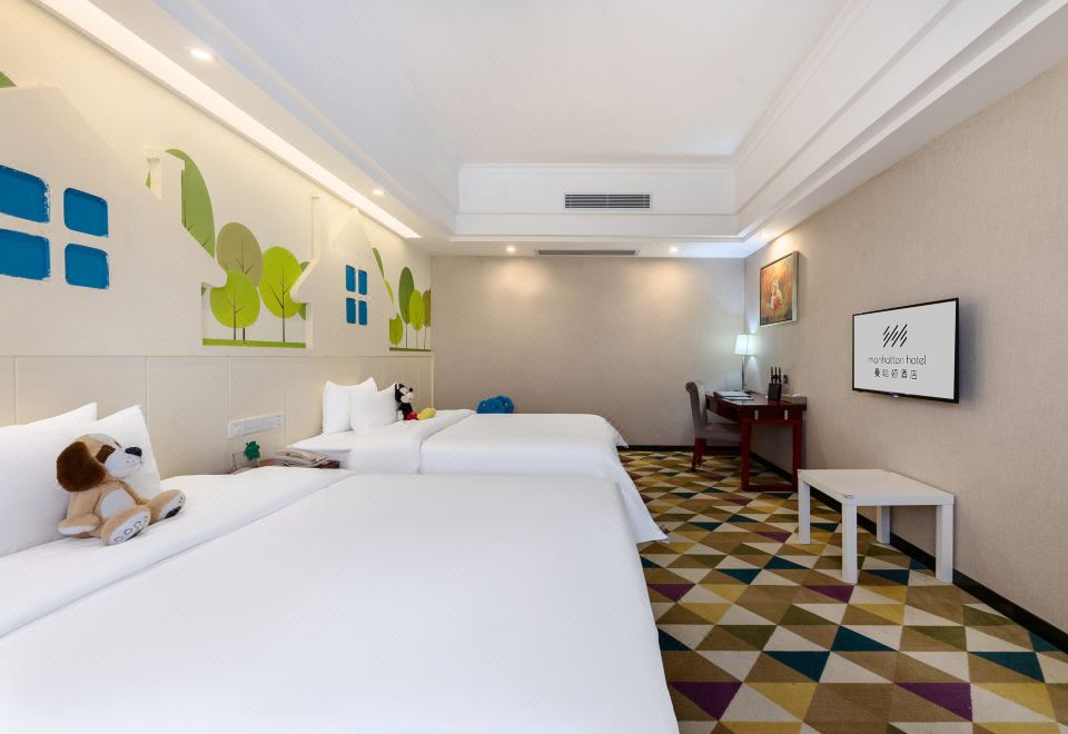 家庭亲子套房（两房一厅+小冰箱）