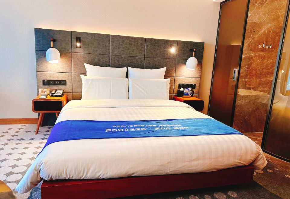 Mlily Zero-Pressure Double Bed Room (with Zero Pressure Mattress + Memory Pillow)