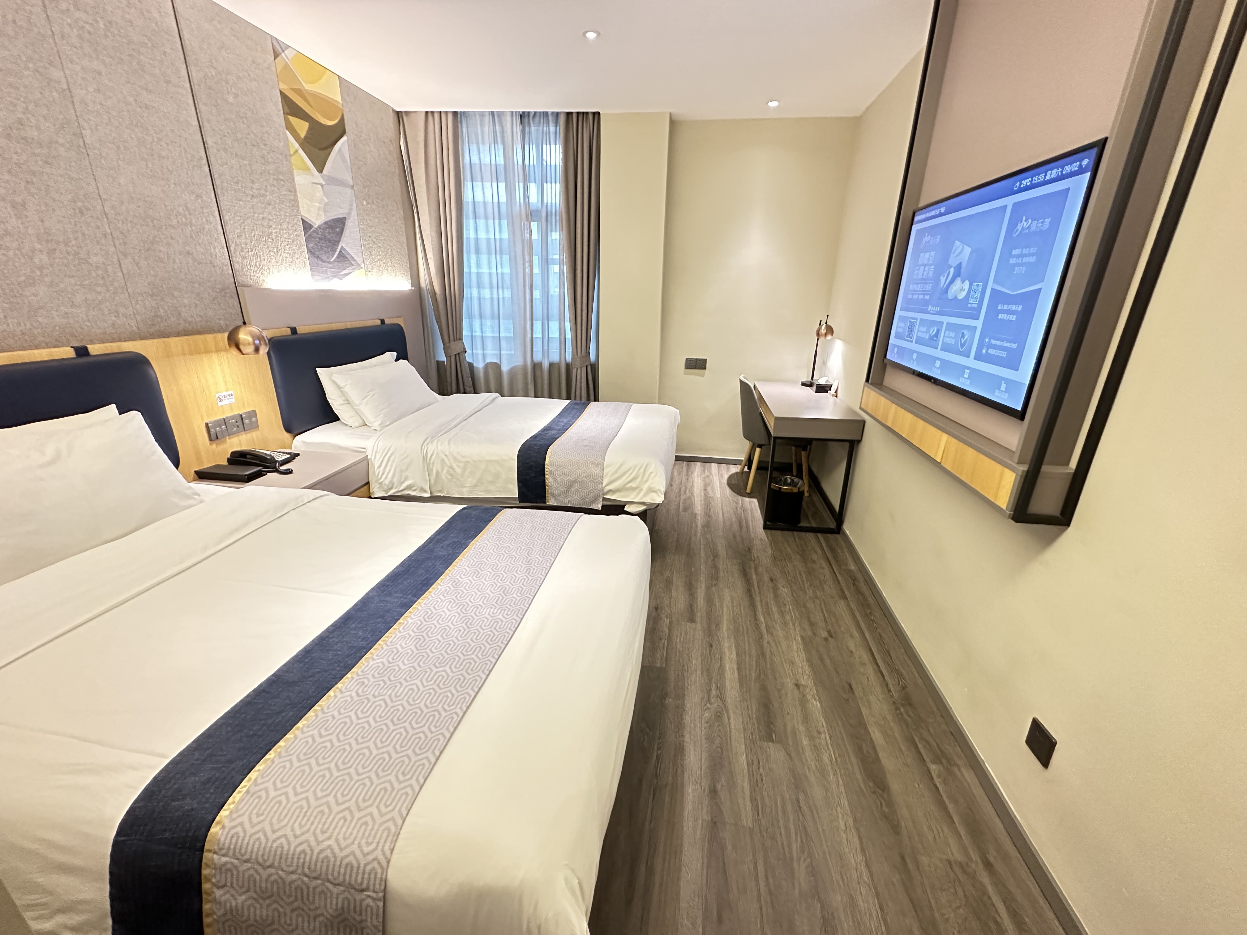 双床房（电视投屏+梦百合0压枕）