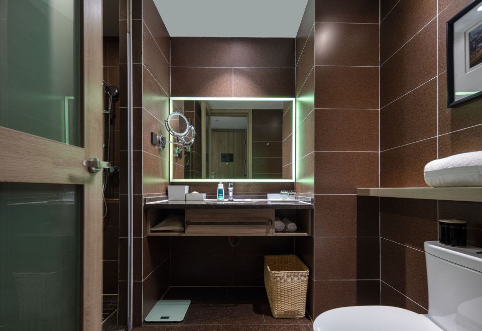 几木湖景双床房[深睡枕+小冰箱+浴袍]