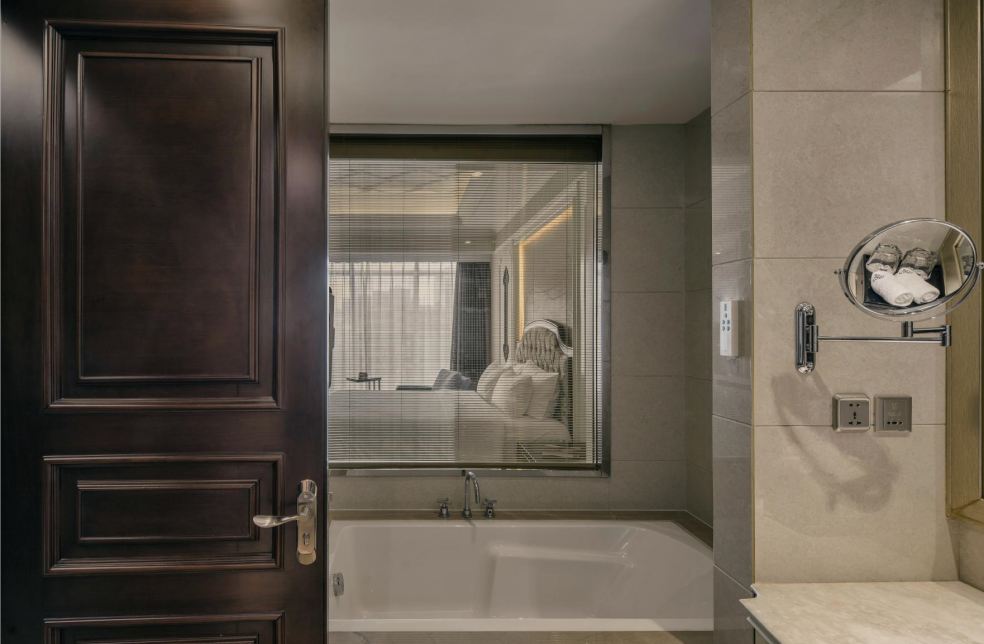 Excemon Ruian Sunshine Hotel豪华大床房（舒适办公区+乾湿分离+静谧好眠）