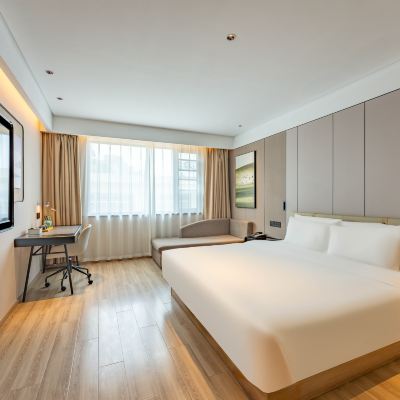 幾木大床房-亞朵星球PRO深睡枕-智能投屏小冰箱 杭州西湖湖濱銀泰亞朵飯店優惠