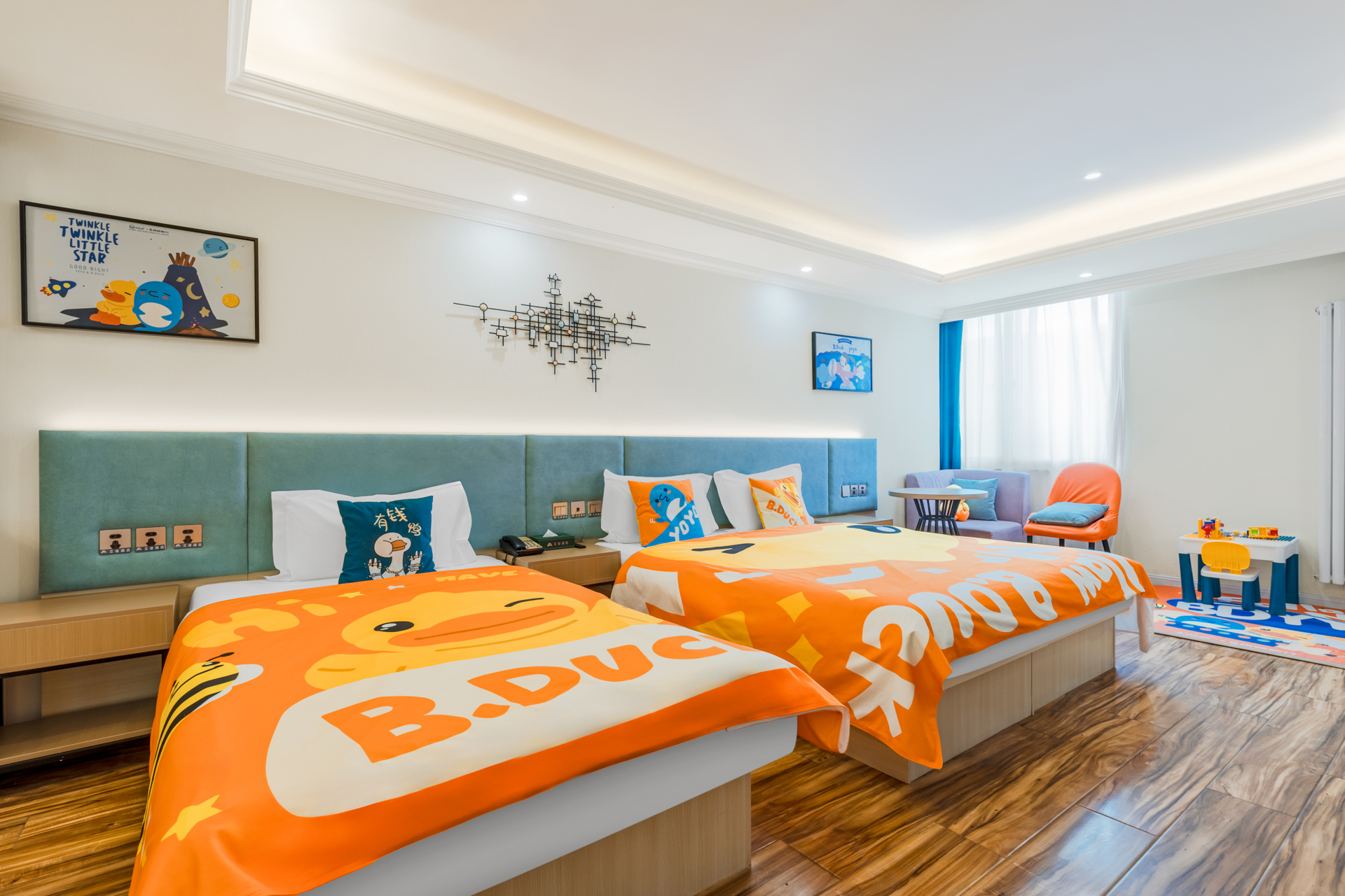 亲子双床房