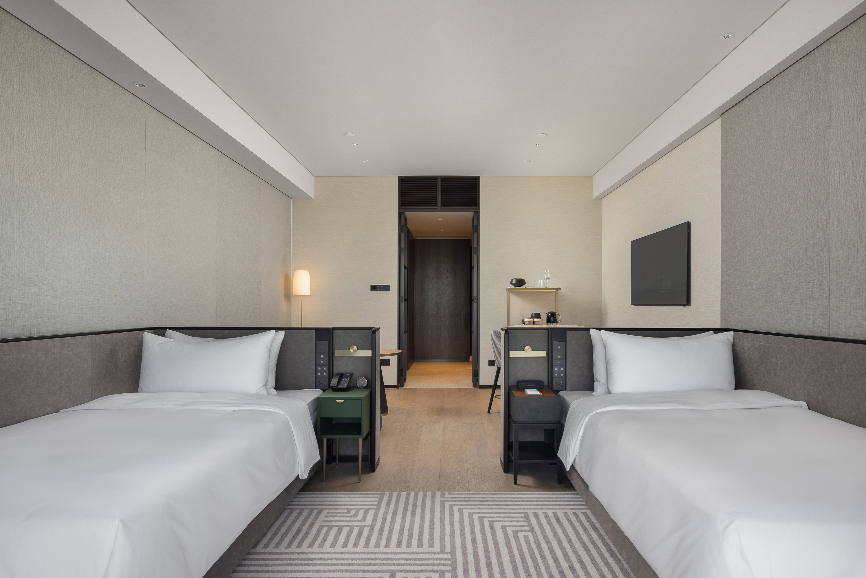 豪華雙床房（私享Coffee機+Minibar）