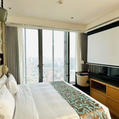 影音一房豪華套房（90寸投影幕布+極米M03藍牙遙控） 無錫雅詩閣雲蝠服務公寓優惠