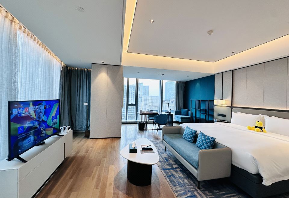 索尼PS5主機游戲大床房