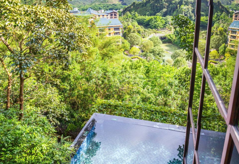 畔山家庭温泉两房别墅-独栋别墅-欢聚家庭泡池