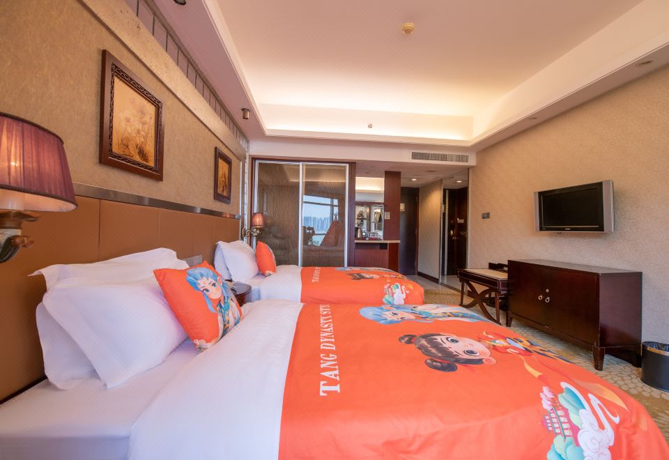 哪吒闹海小纵队亲子双床房