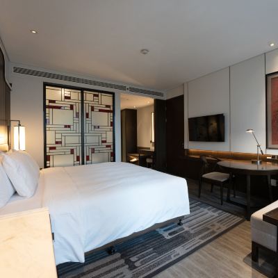 尊貴城景大床房 廣州融創施柏閣酒店優惠