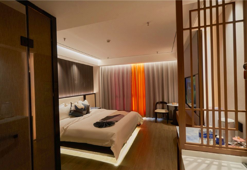 Xizi Light Luxury Hotel (Urad Qianqi Government Store)Guestroom (Double Bed)