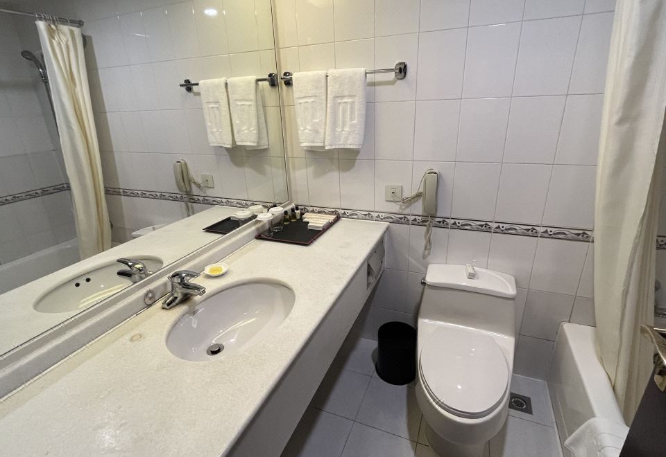 商務雙床房（城市景觀+落地窗）