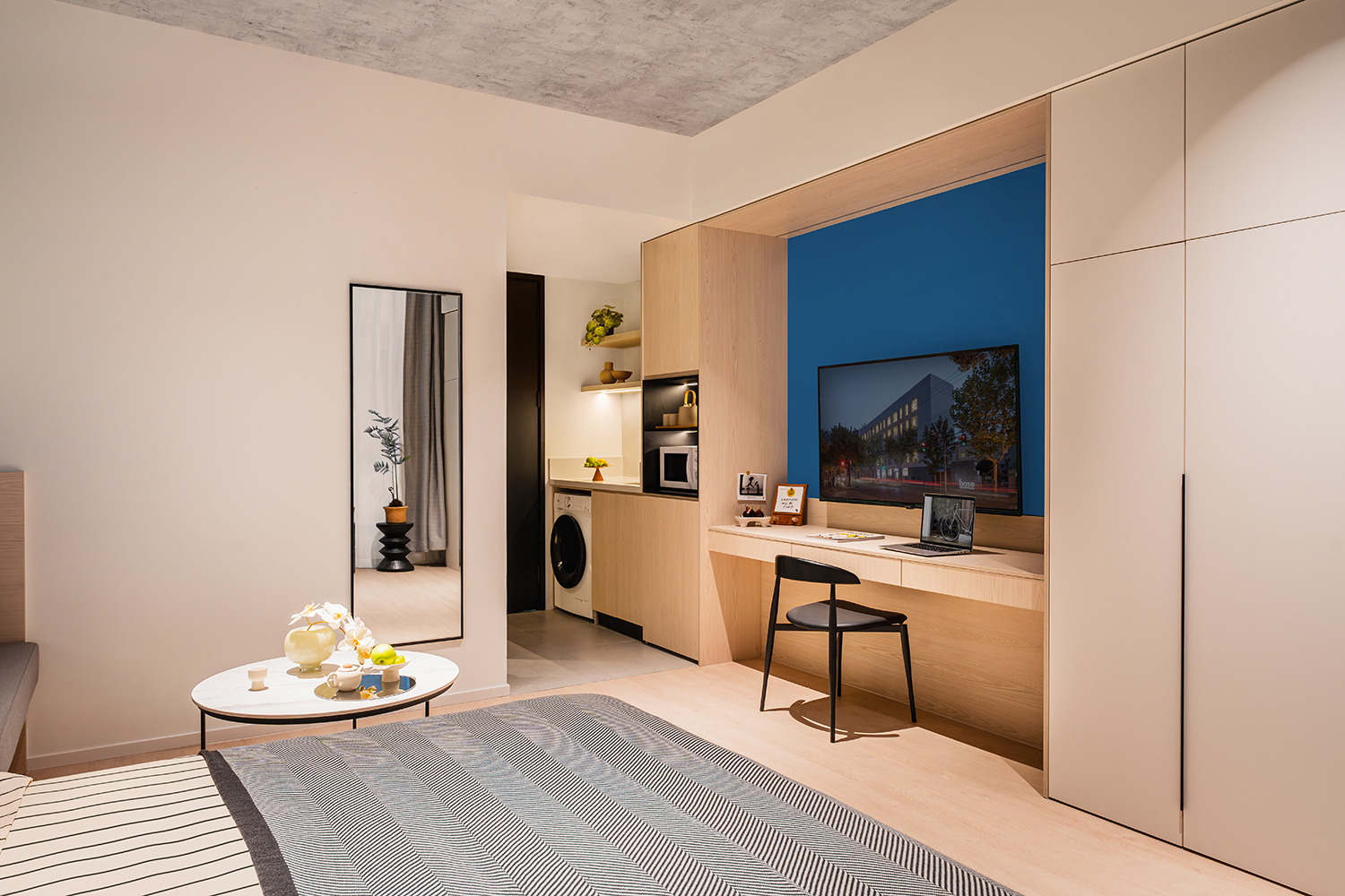 精品單間居室（帶洗衣機）