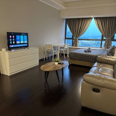R&F Princess Cove Seaview Studio With High Floor By SC Homestay Kupon R&F Princess Cove Apartment by SC Homestay