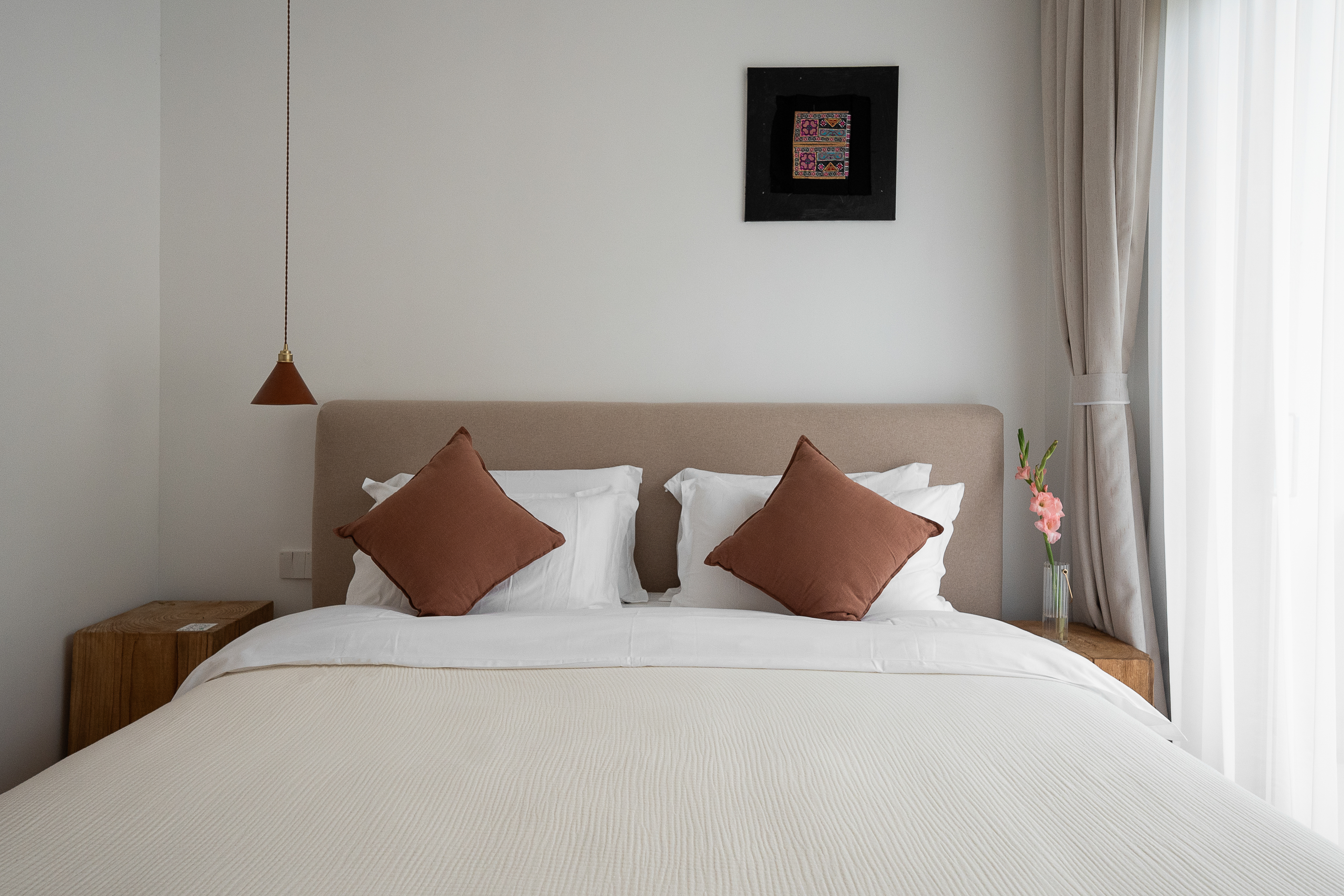 樂里·精致院景大床房