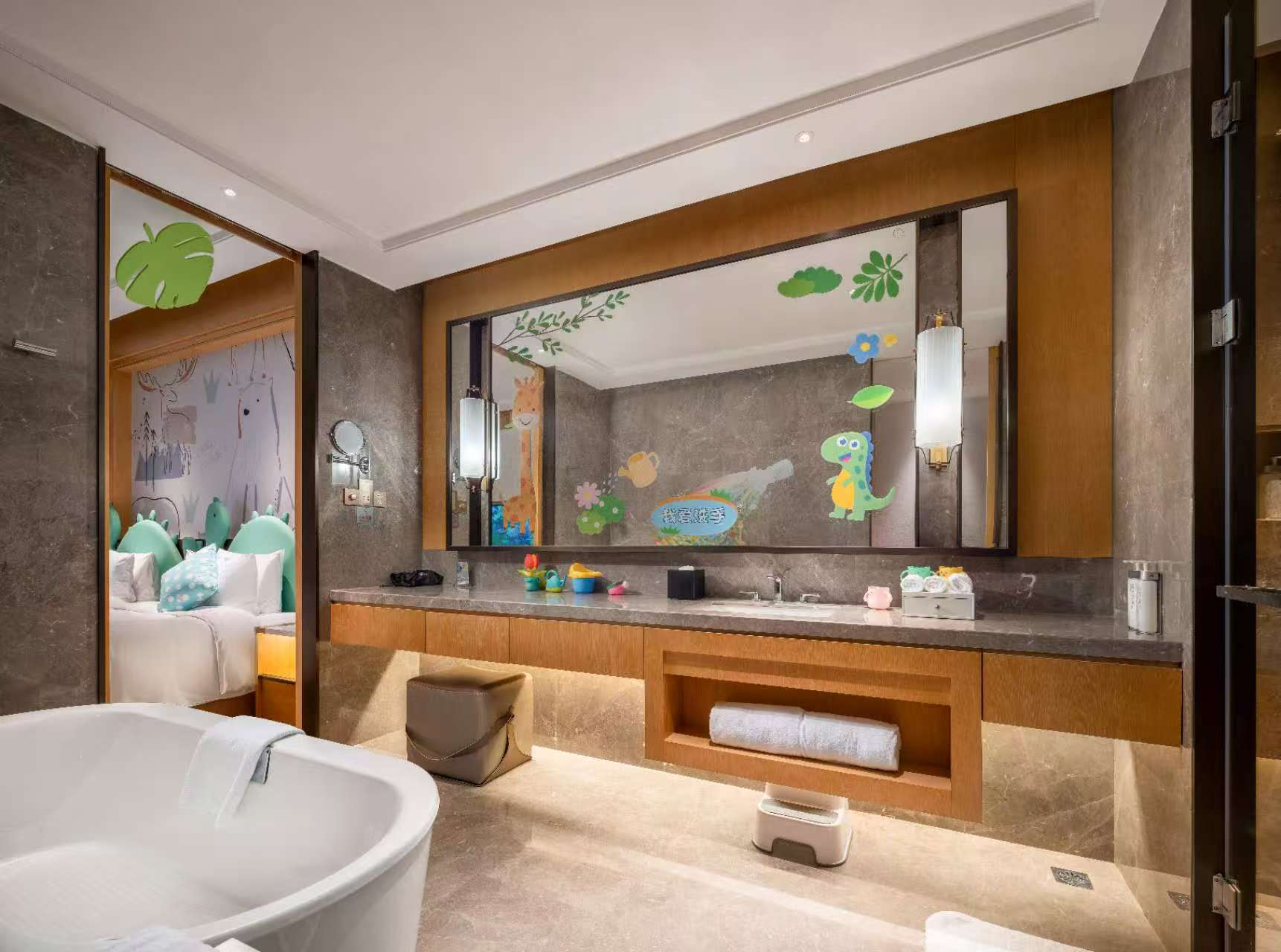 梦游XIAN境主题三床房（森系帐篷丨精灵小床）