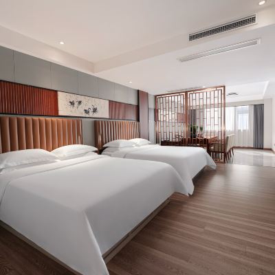 行政茶藝雙床房・（功夫茶廳 + 記憶枕） 滙東假日酒店（廣州龍洞步行街植物園地鐵站店）優惠