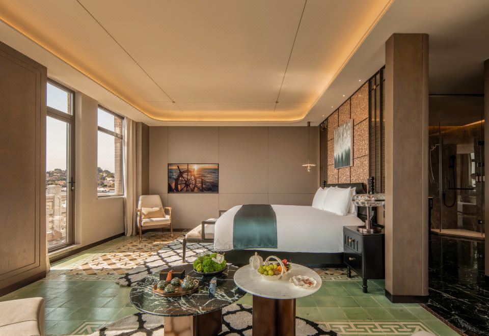 270度轉角鼓浪嶼海景陽臺大床房（攬收鼓浪嶼/中山路）