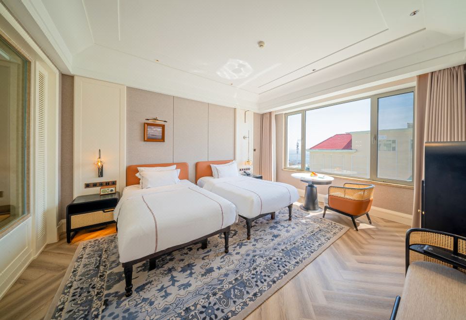 SeaView Garden Hotel QingdaoElegant Room - Partial Sea-View (2 Beds)