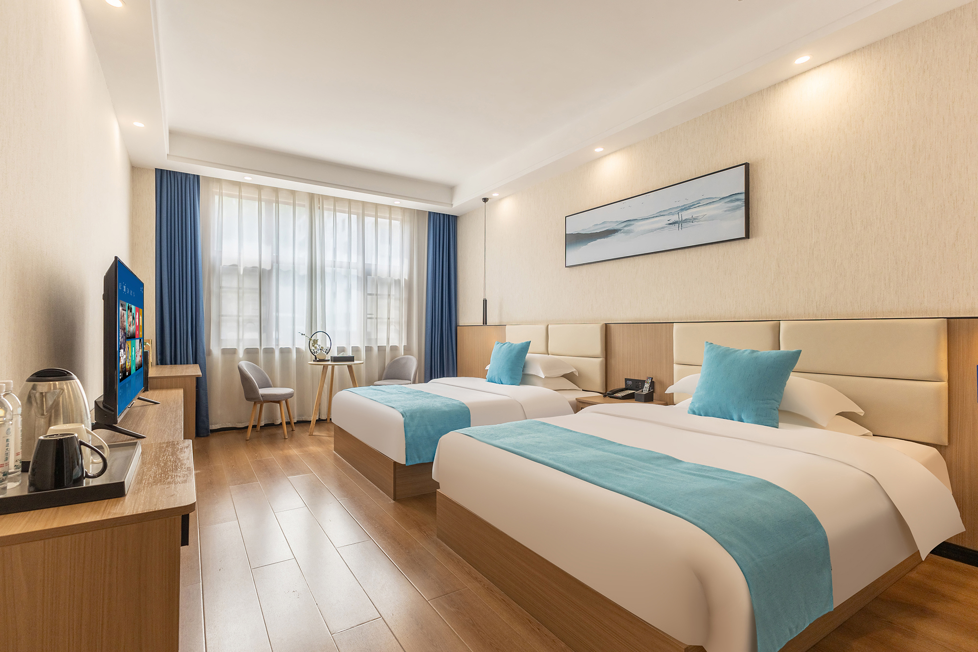 高级标间（阳光通透+休闲椅）