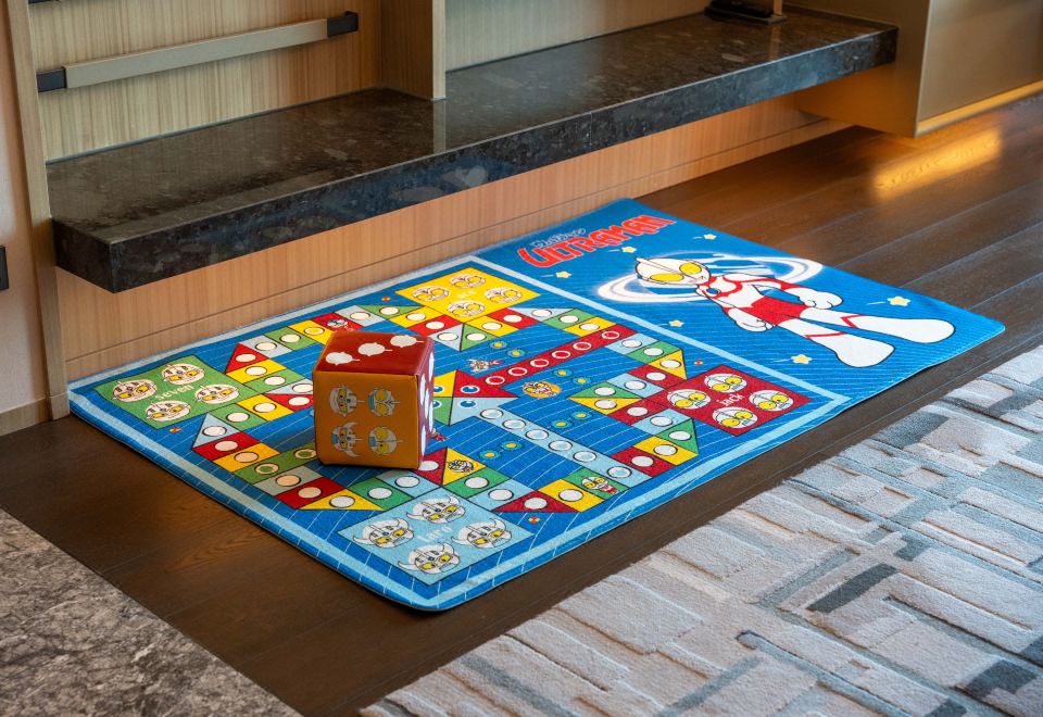 奥特曼主题双床 | 高空180度城景 +童趣帐篷+玩偶