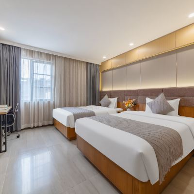 高級雙床房【零壓床墊+空氣清新】 非繁城品酒店·惠州惠東紅嶺大道店優惠