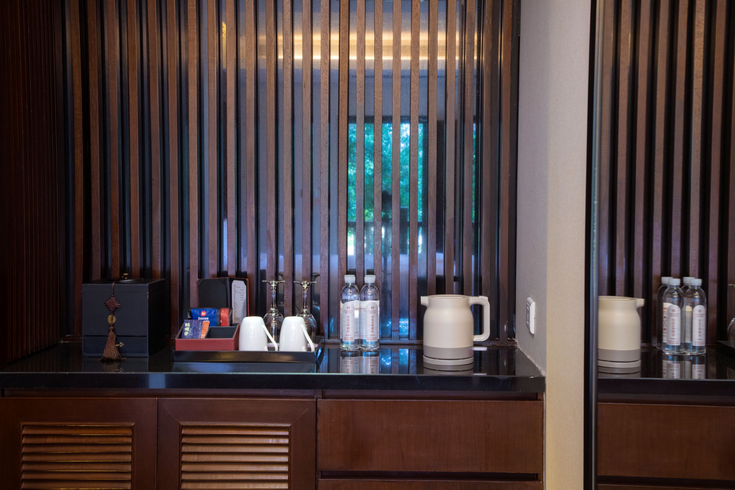 别墅露台泡池大床房