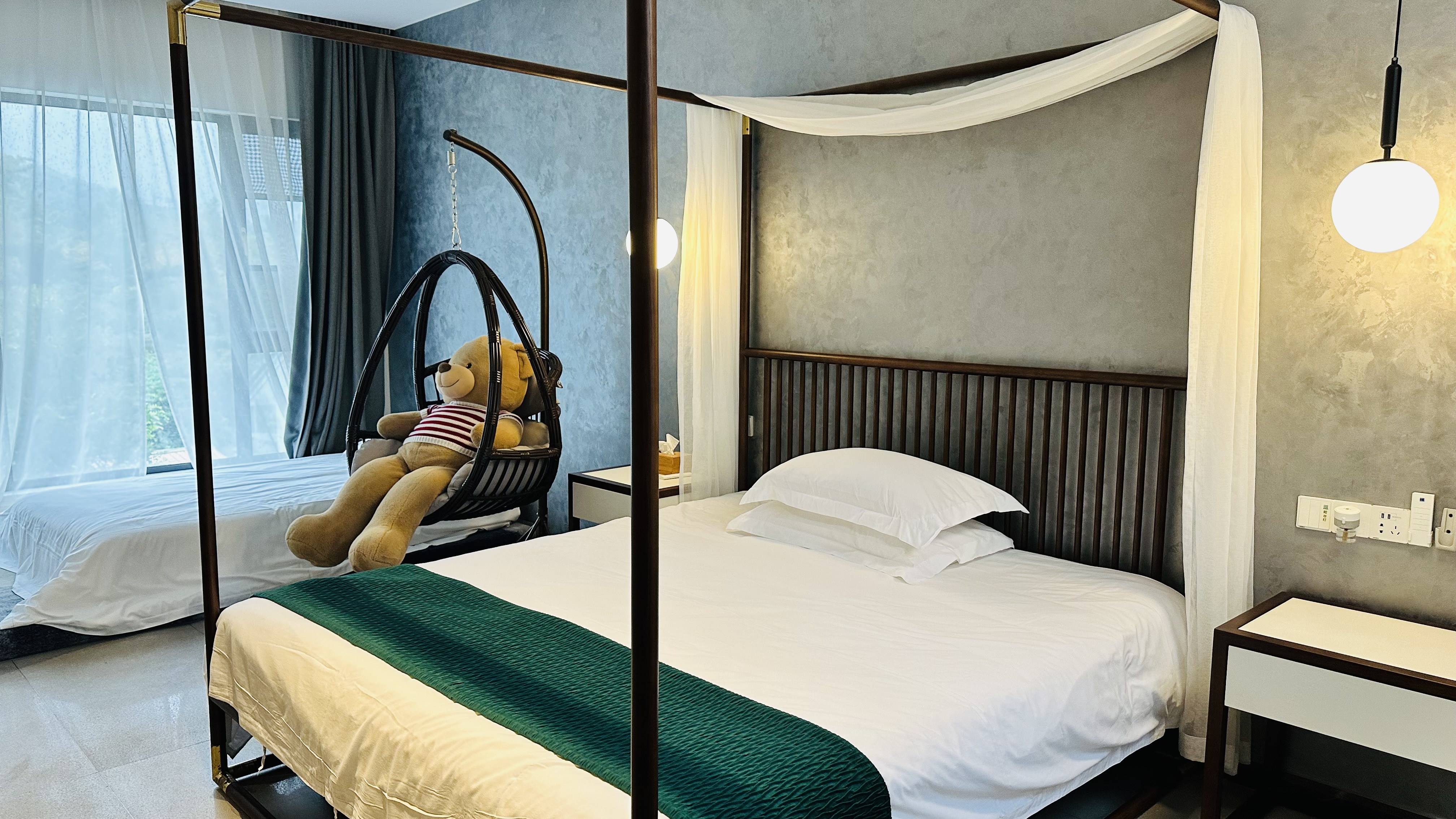 月满西楼·大床房（阳台+山景+榻榻米茶桌）