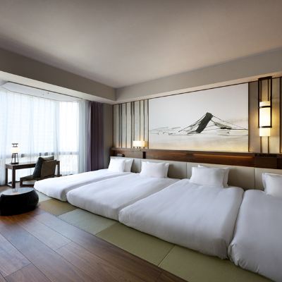 行政小型套房城市景觀（適合4位成人入住，帶貴賓休息室使用權） 淺草豪景飯店優惠