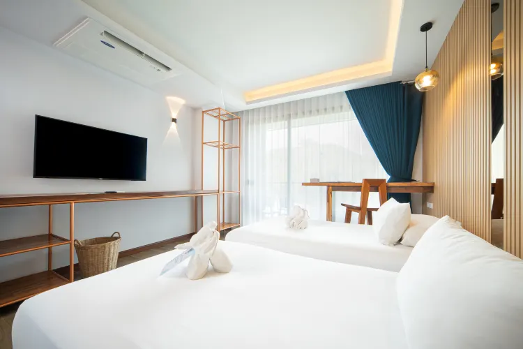 ห้องสแตนดาร์ด เตียงใหญ่หรือเตียงแฝด