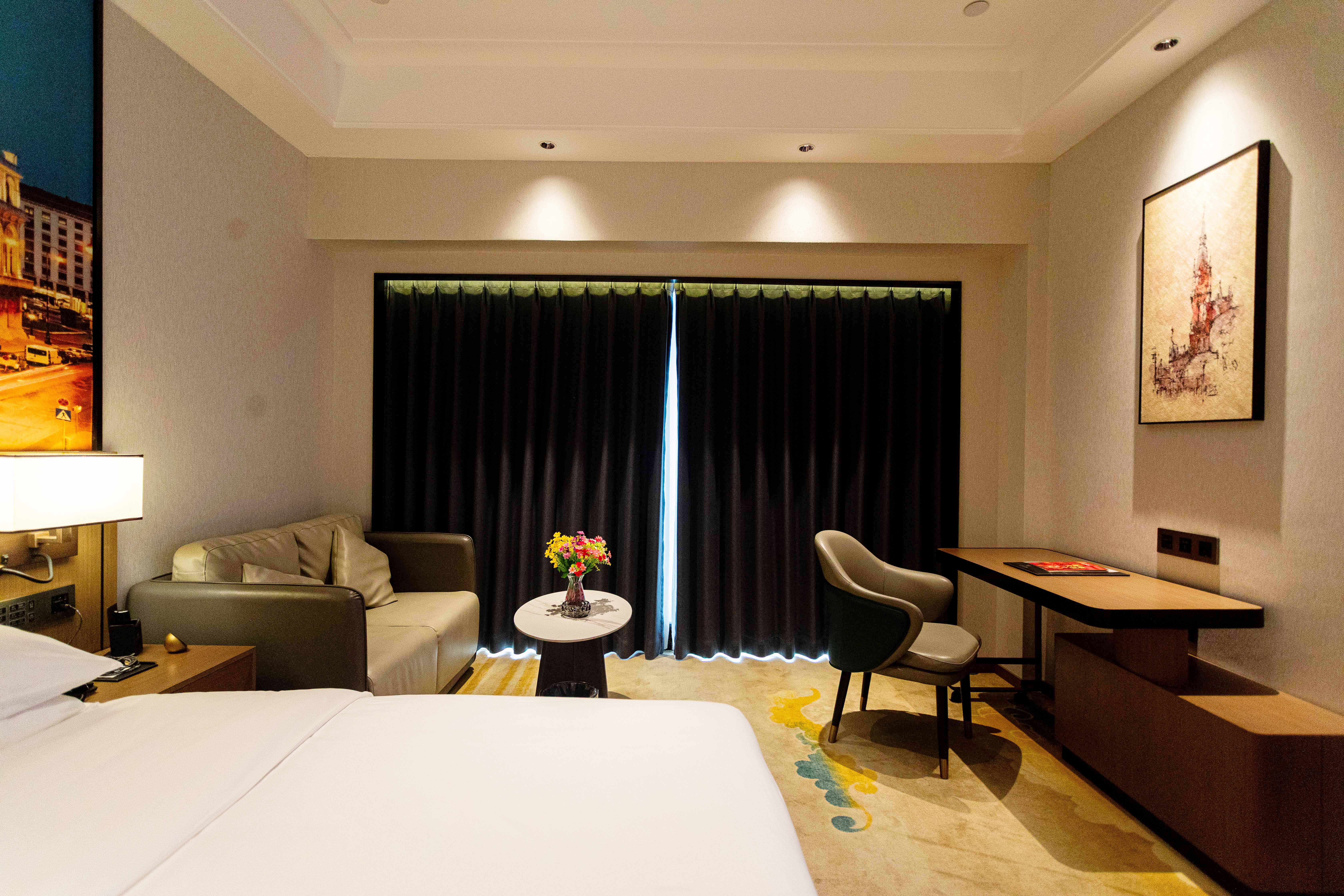 豪华大床房【雅典舒爽+高空景观+全屋智能语音】