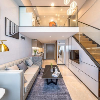 城景Loft大床房（冰箱+烘乾洗衣機） Honor U璽客服務公寓（深圳福田會展中心店）優惠