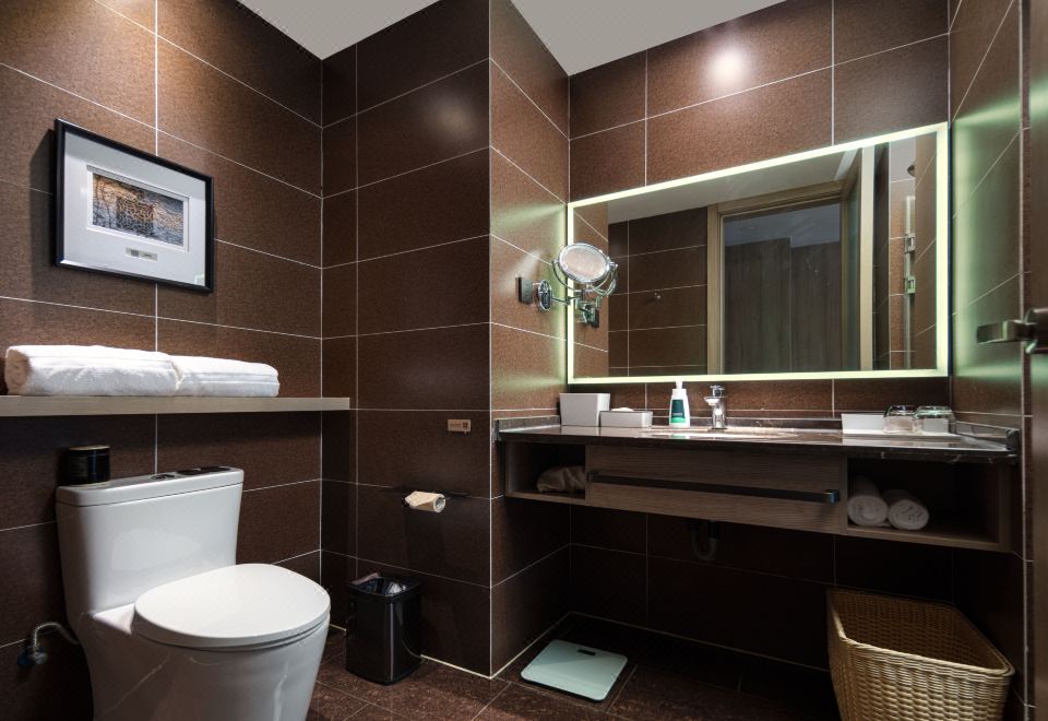 几木景观大床房[深睡枕+小冰箱+浴袍]