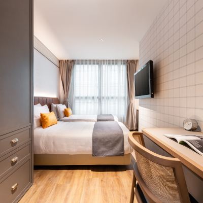 豪華雙床房 香港中環荷李活道一尚飯店優惠