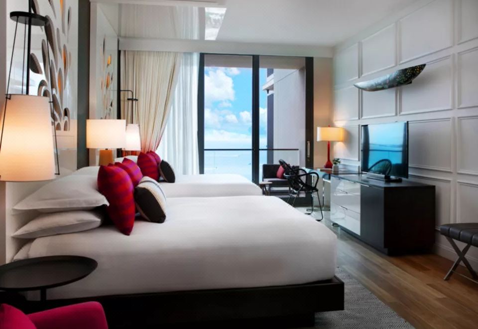 海濱池景尊貴房（2張大床）