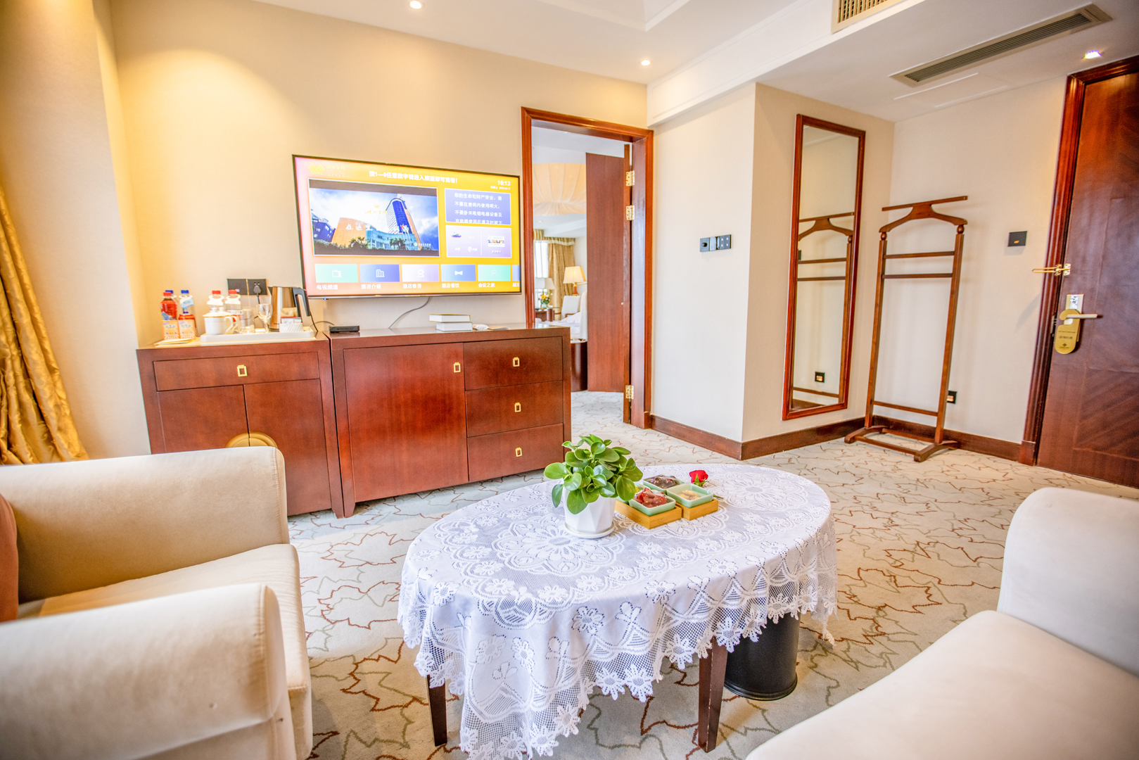 行政景观套房（小度音箱+助眠床垫+180度全景）