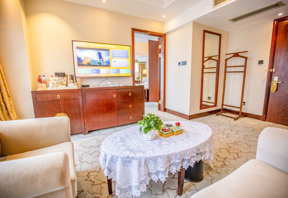 行政景观套房（小度音箱+助眠床垫+180度全景）