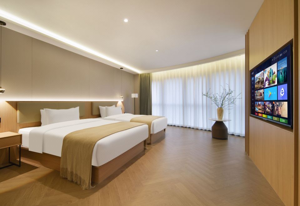 浪蒼閣·親子家庭房（迷你冰箱+乳膠深睡枕+65寸電視）