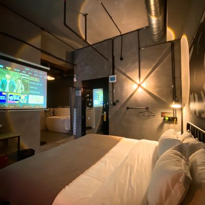 舒適十室一廳套房（飯店提供自助洗衣房） 香蕉宿設計飯店（羅湖店）優惠