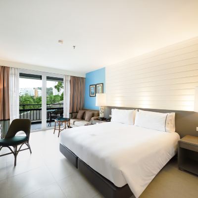 熱帶高級（無景觀）特大床房 芭達雅暹羅海岸飯店優惠