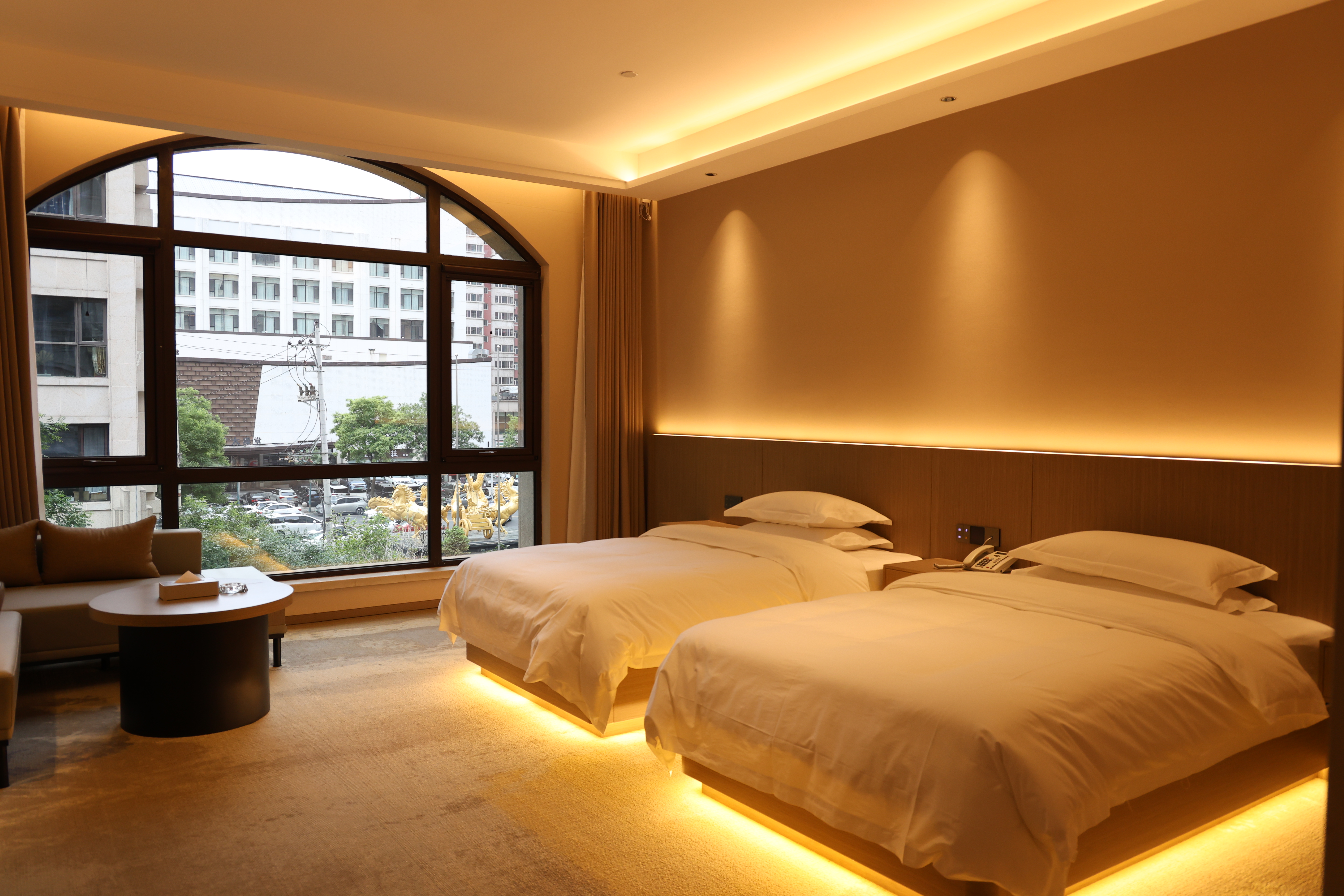 豪華雙床房【智能客控+舒享沙發+安逸睡眠】