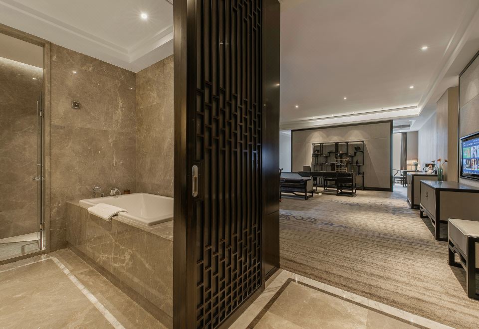 古驛園景棋牌大床房